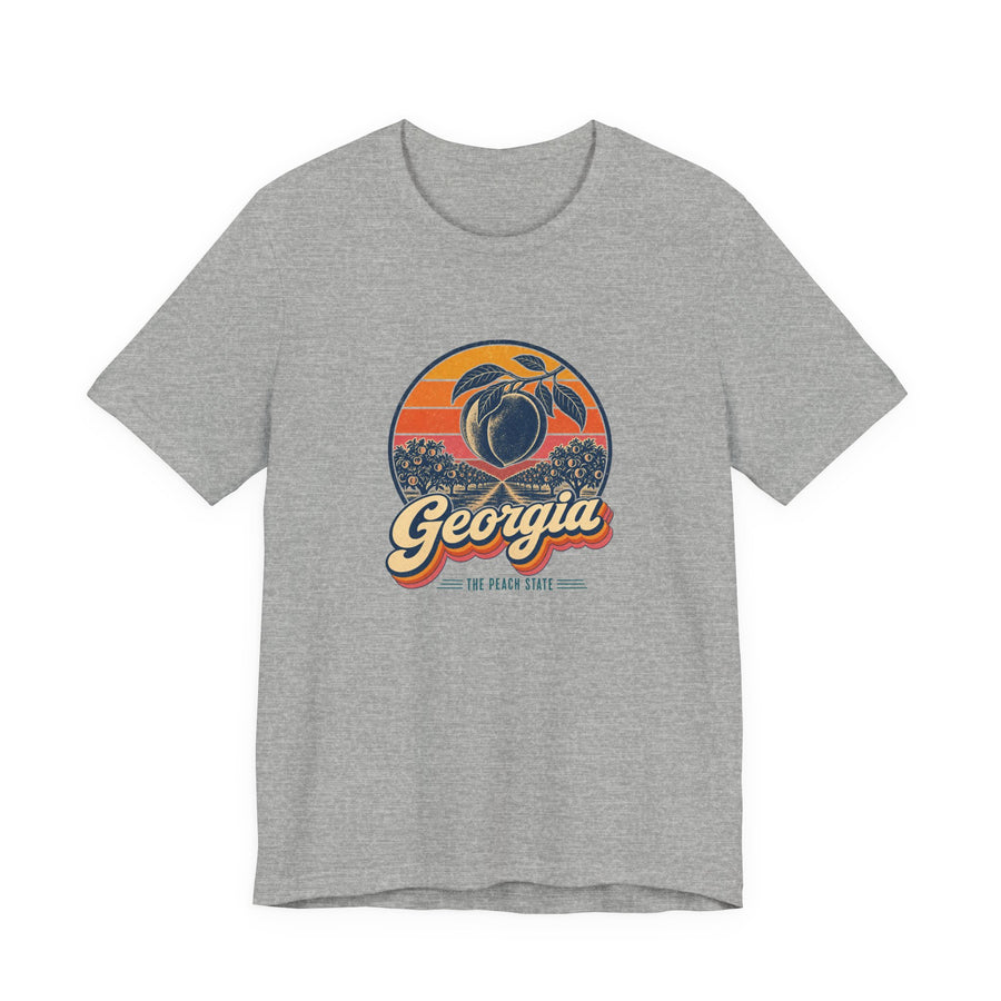 Georgia Retro Sunset Tee