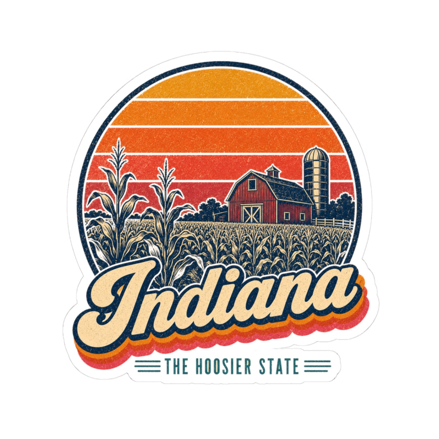 Indiana Cornfields Sticker