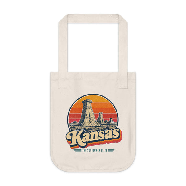 Kansas Monument Rocks Tote Bag