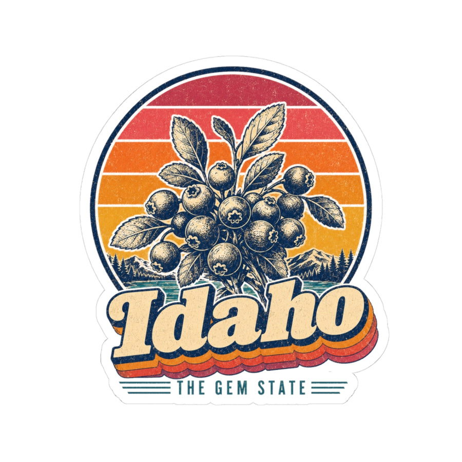 Idaho Huckleberries Sticker