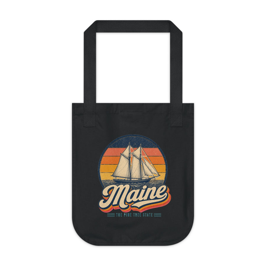Maine Windjammer Schooner Tote Bag