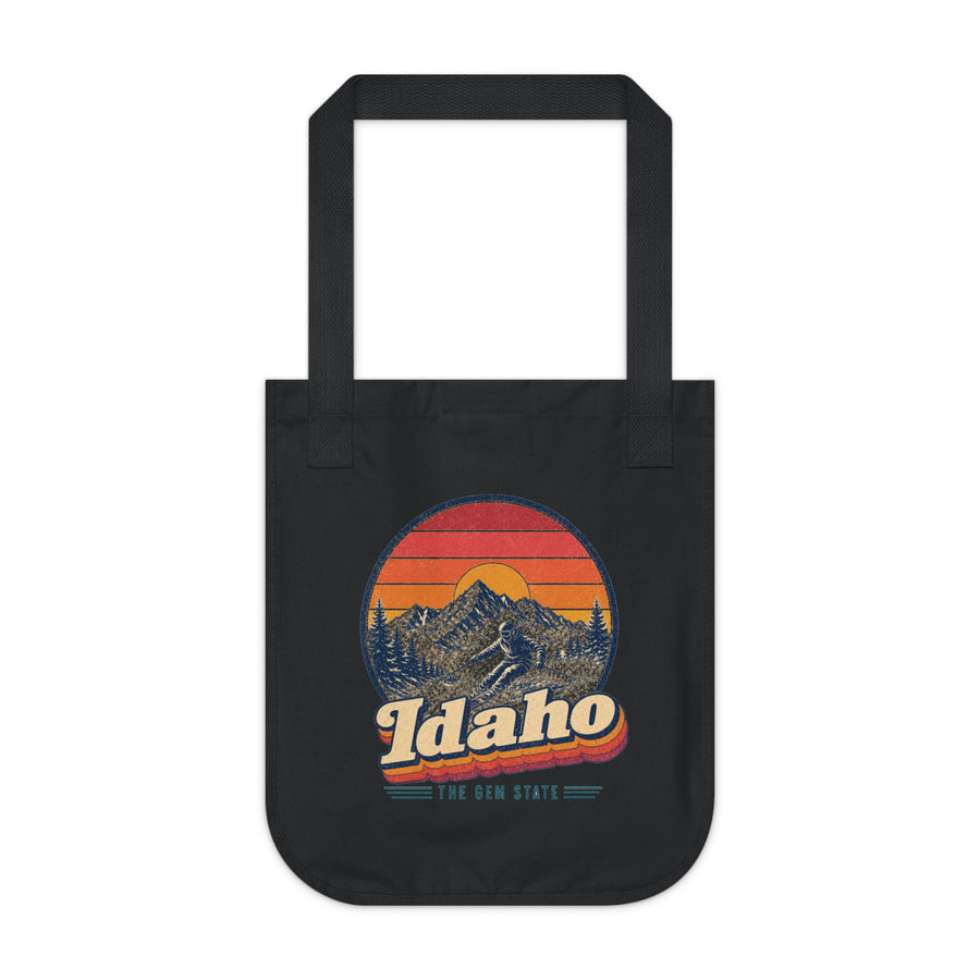 Idaho Sun Valley Skiing Tote Bag