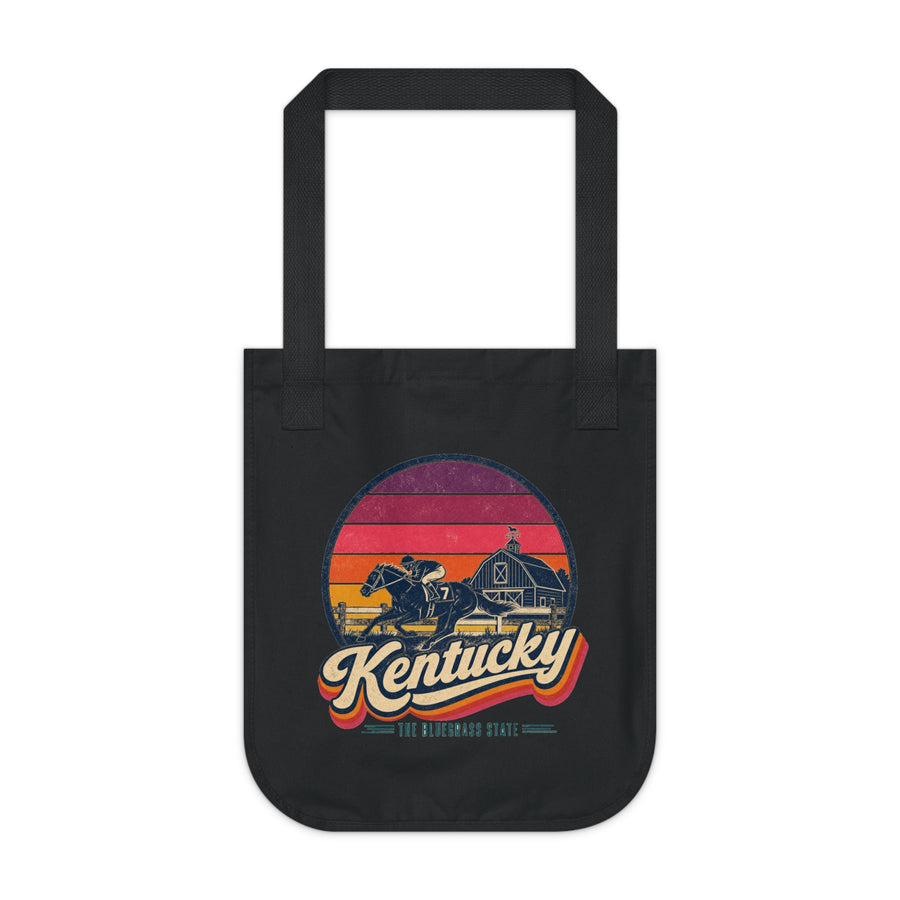 Kentucky Retro Sunset Tote Bag