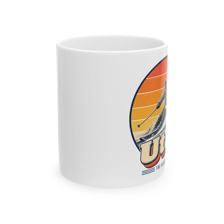 Utah Powder Skiing Mug