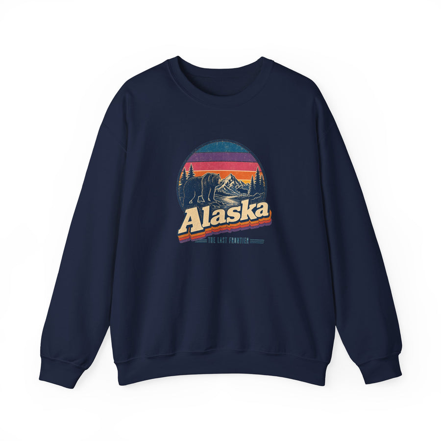 Alaska Retro Sunset Sweatshirt