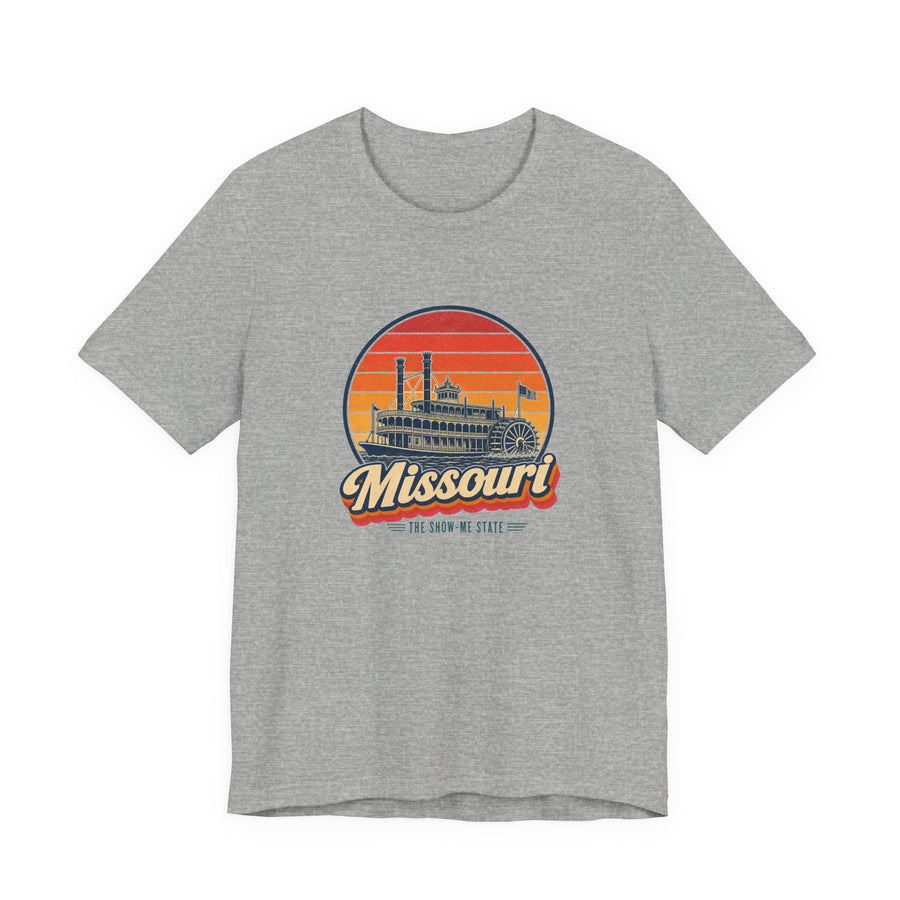 Missouri Riverboat On The Mississippi Tee