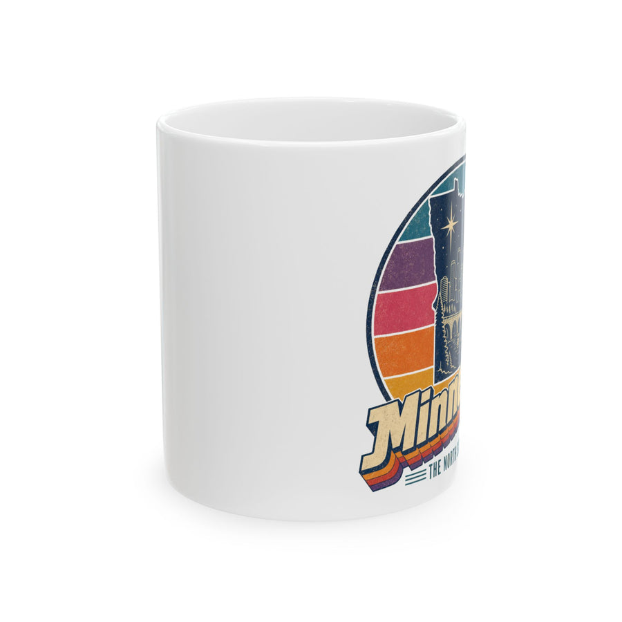 Minnesota Retro Sunset Mug