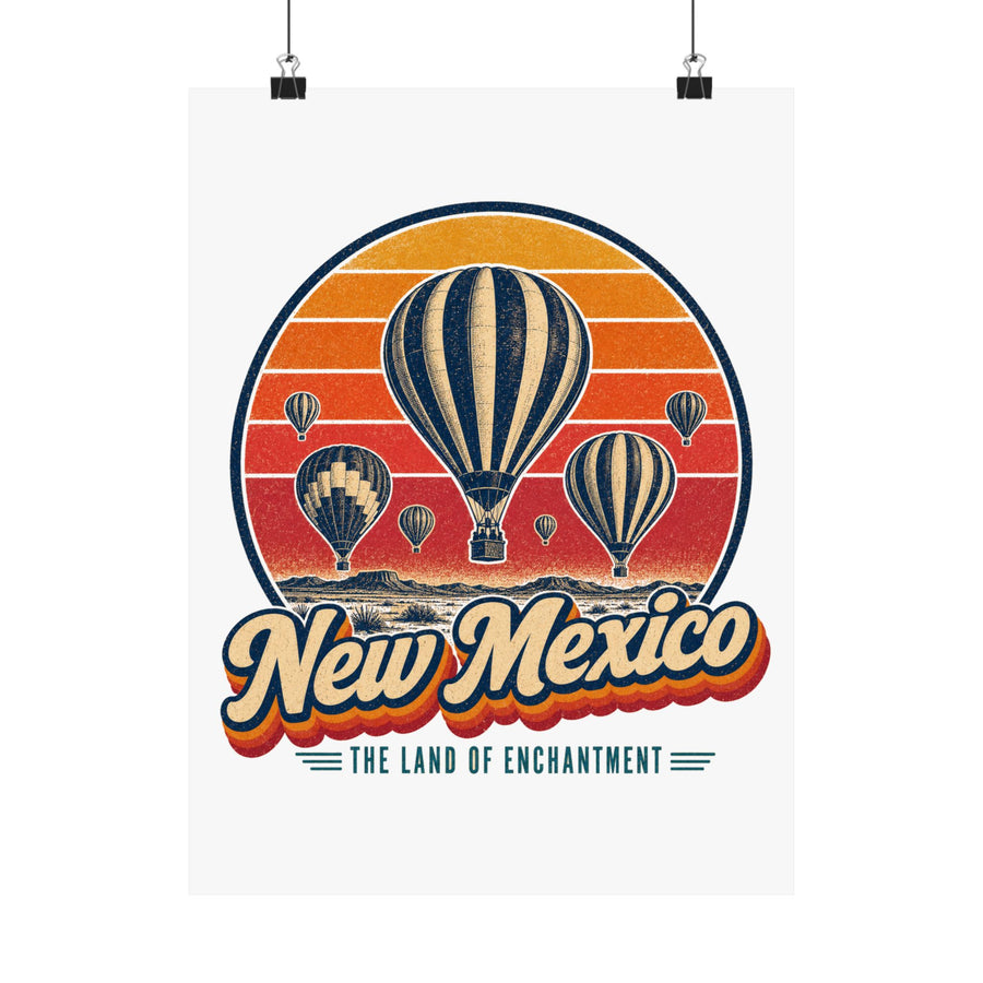 New Mexico Hot Air Balloon Fiesta Poster