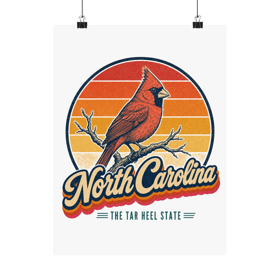 North Carolina Cardinal Poster