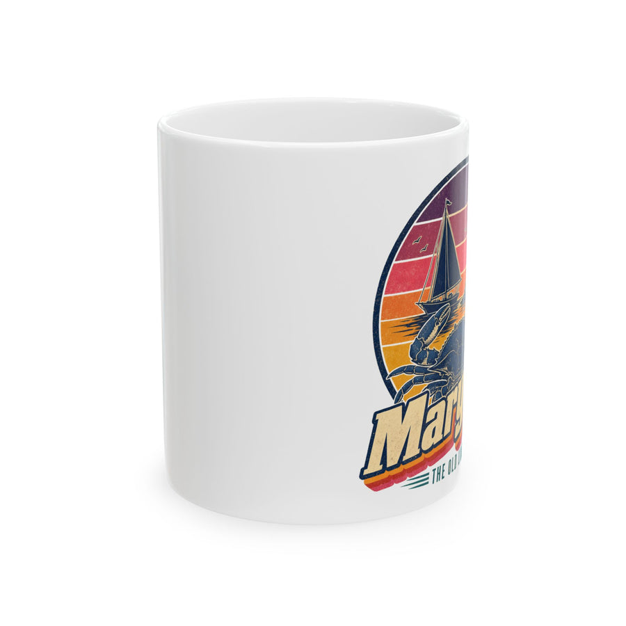 Maryland Retro Sunset Mug
