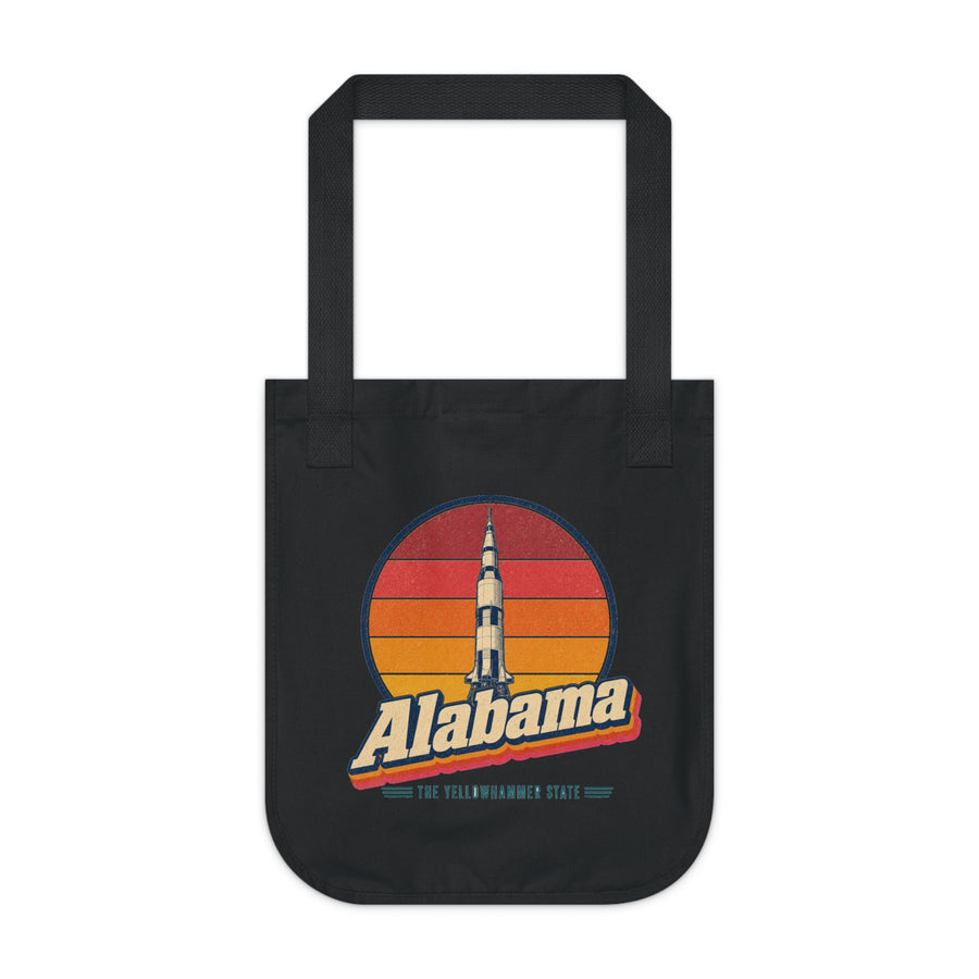 Alabama Saturn V Rocket Tote Bag