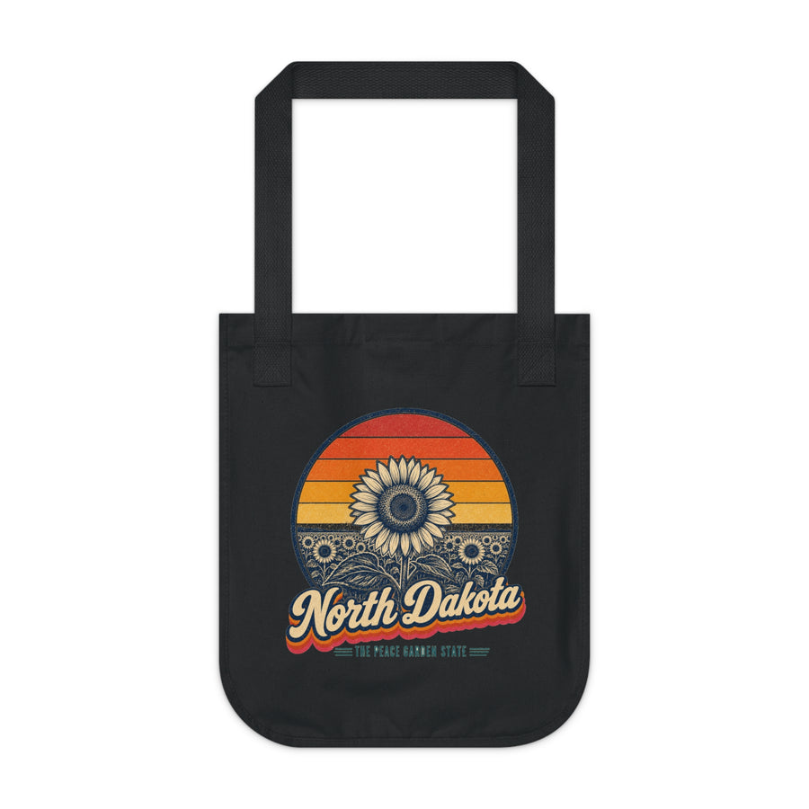 North Dakota Sunflower Fields Tote Bag