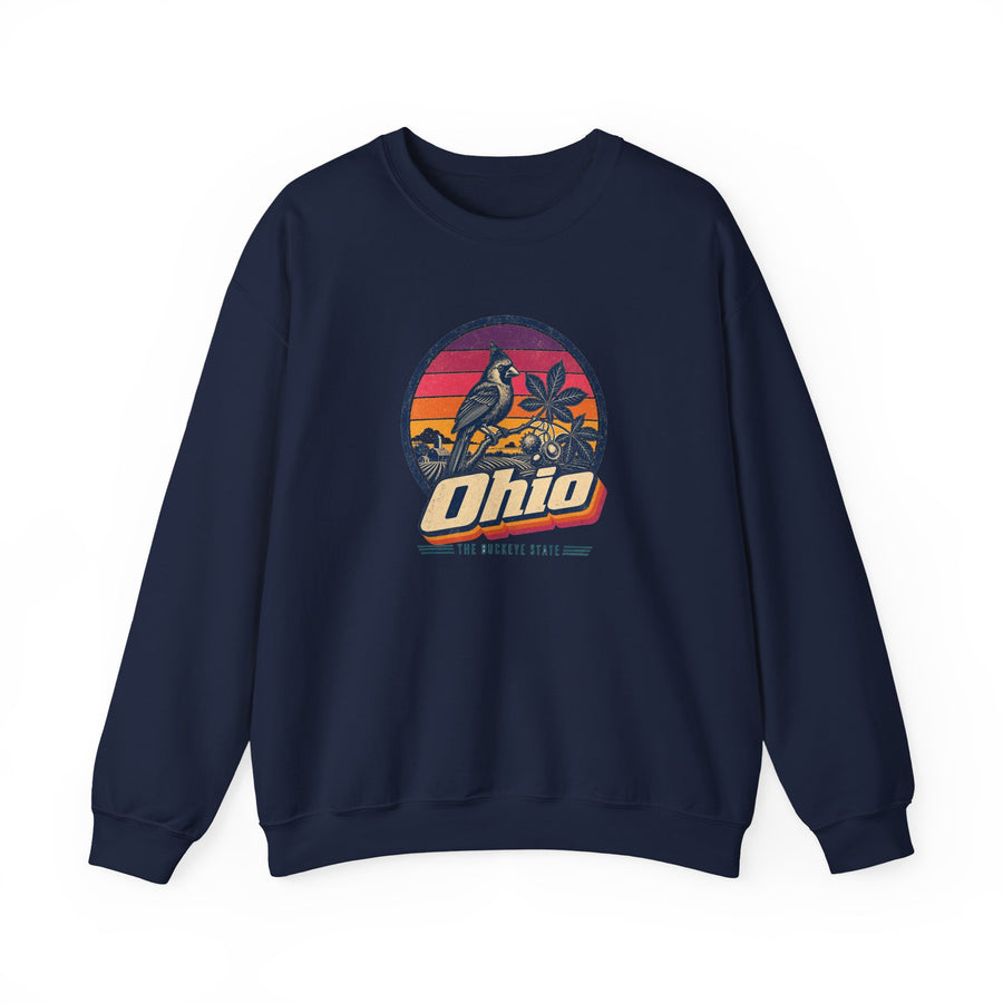 Ohio Retro Sunset Sweatshirt