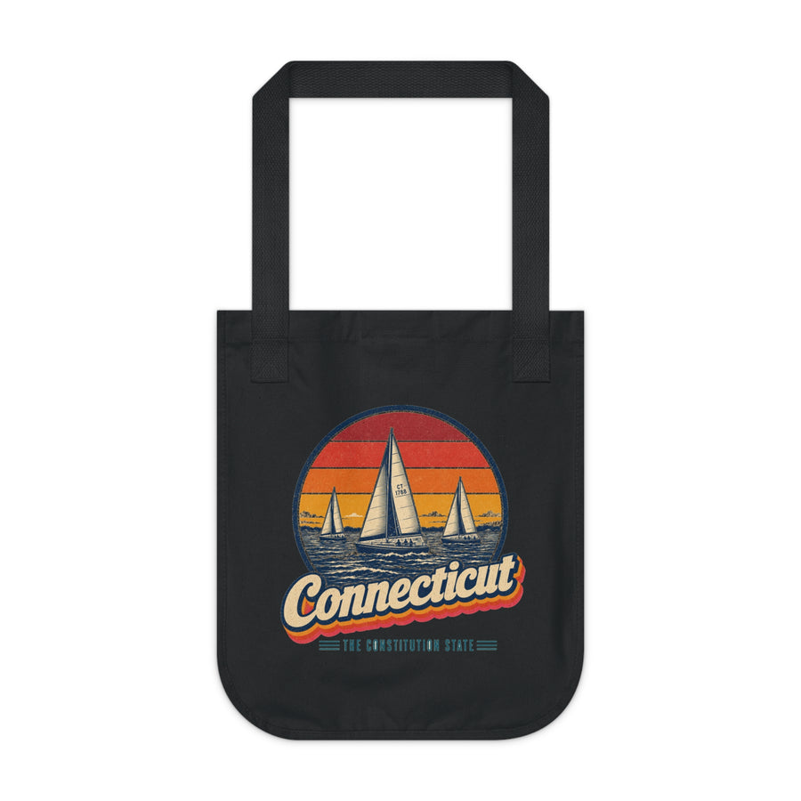 Connecticut Sailboats On The Sound Tote Bag
