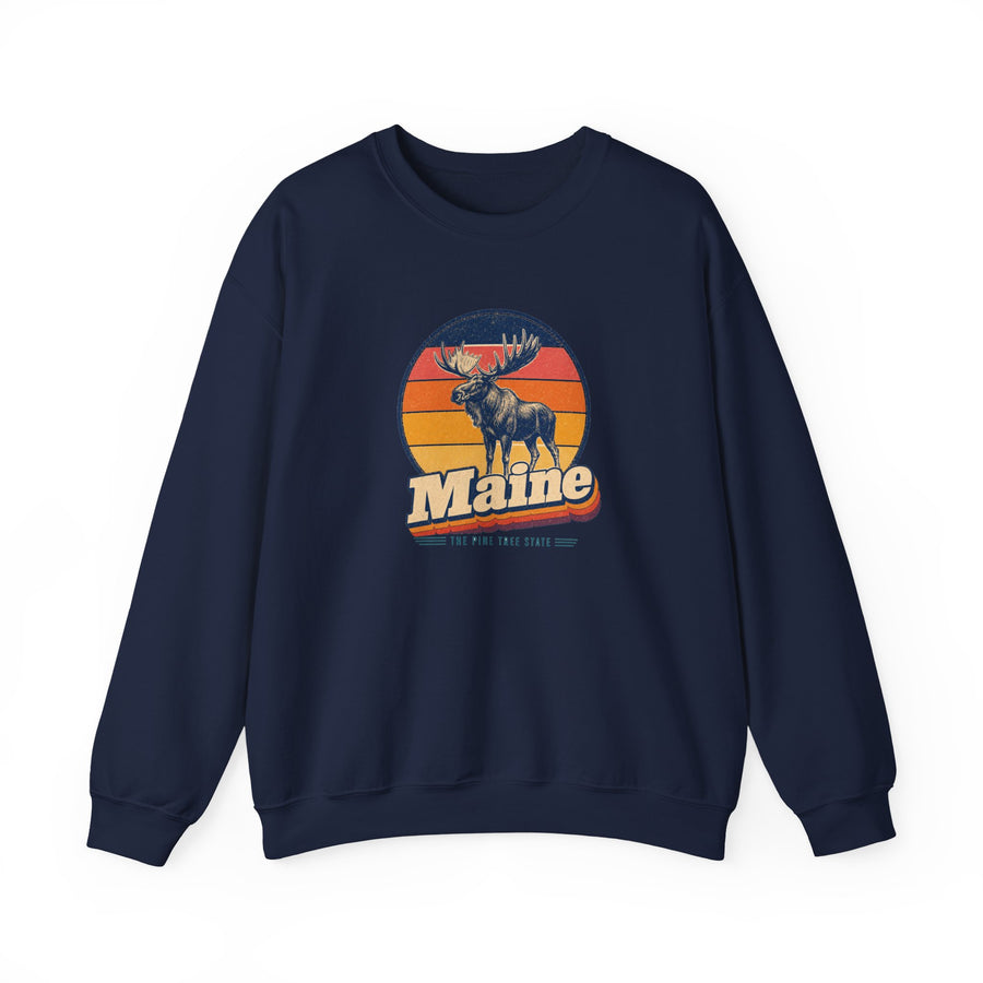Maine Bull Moose Sweatshirt