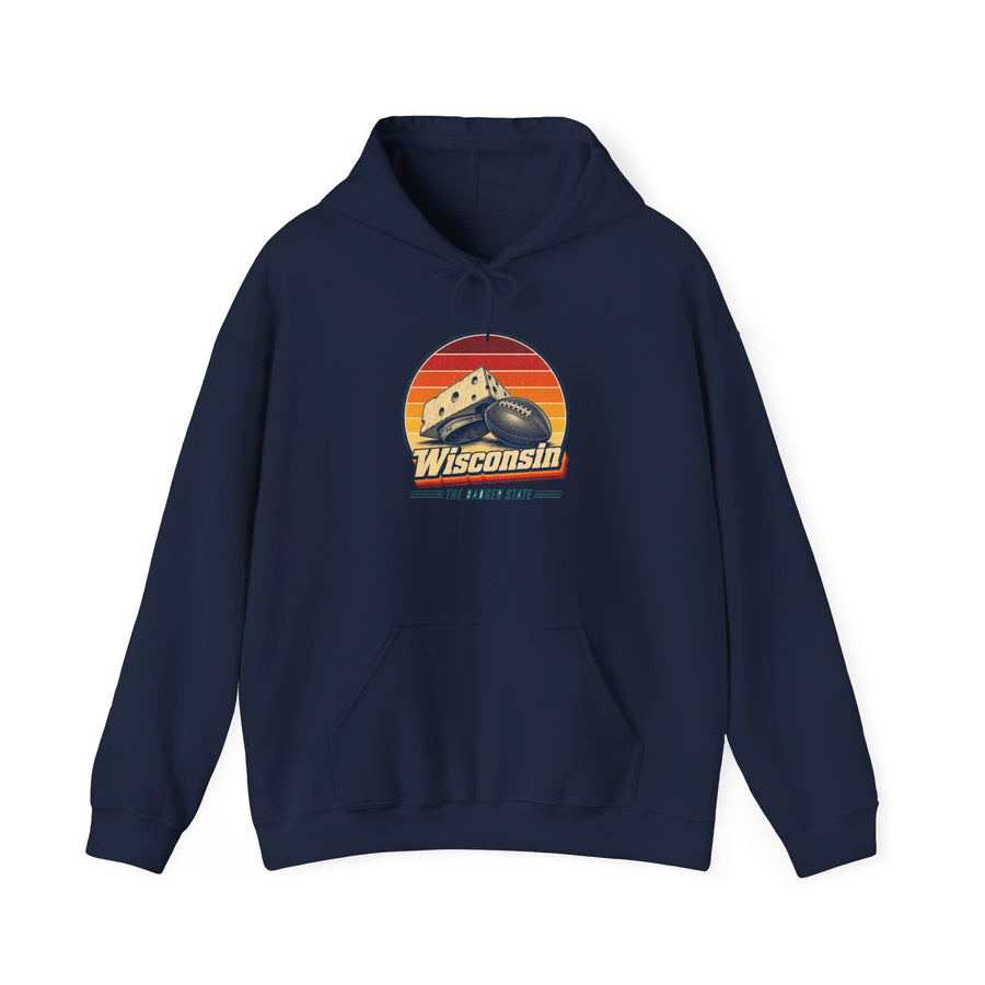 Wisconsin Cheesehead Football Hoodie