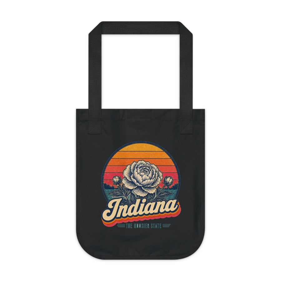 Indiana Peony Tote Bag