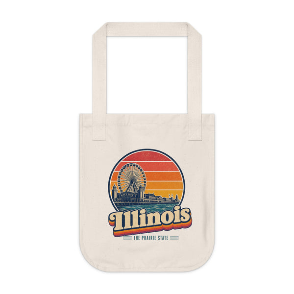 Illinois Navy Pier Ferris Wheel Tote Bag