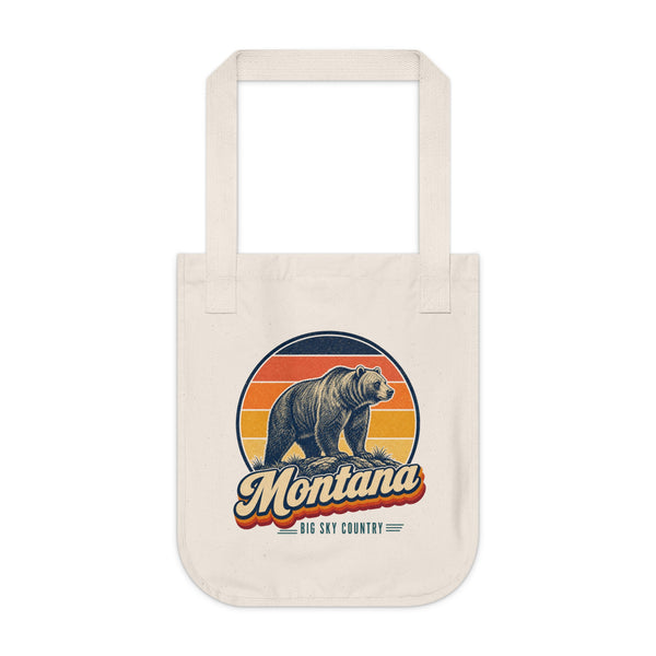 Montana Grizzly Bear Tote Bag