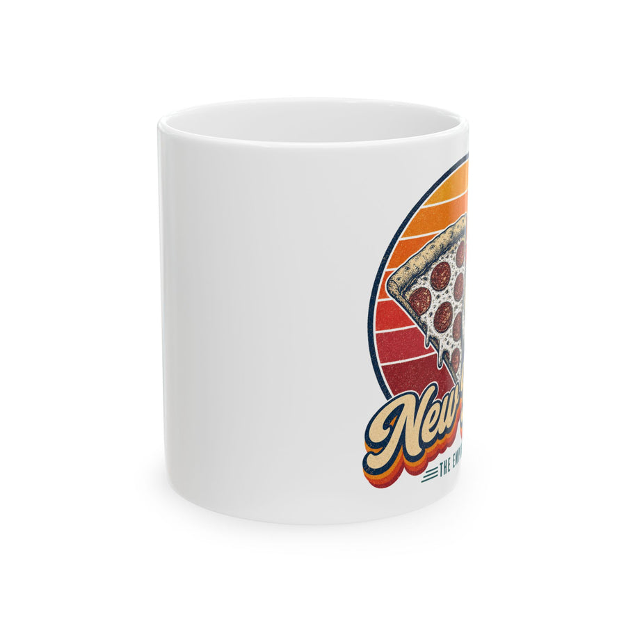 New York Pizza Slice And Bagel Mug