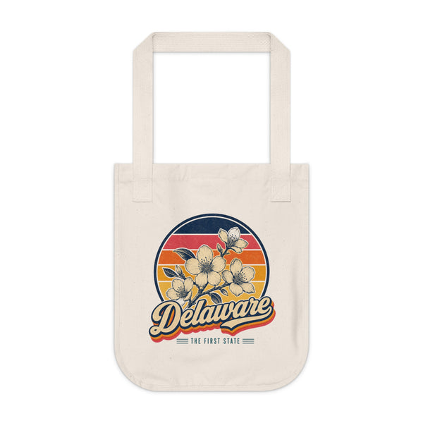 Delaware Peach Blossom Tote Bag