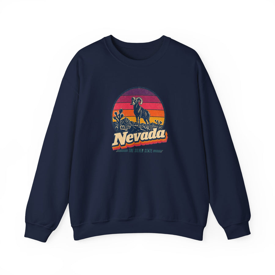 Nevada Retro Sunset Sweatshirt