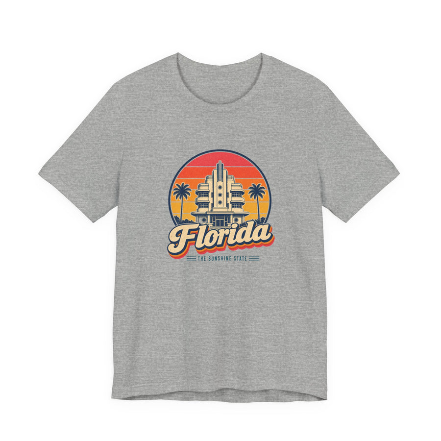 Florida Art Deco Miami Tee