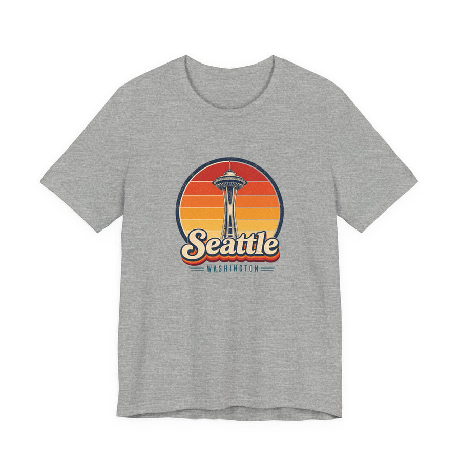 Seattle Retro Sunset Tee