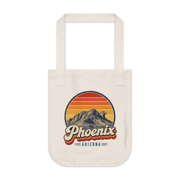Phoenix Retro Sunset Tote Bag