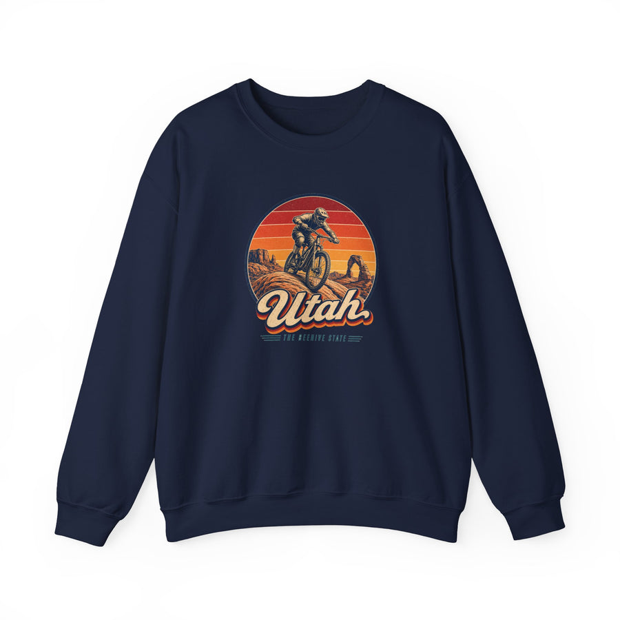 Utah Moab Mountain Biking Sweatshirt