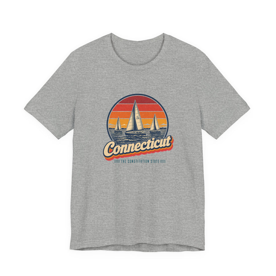 Connecticut Sailboats On The Sound Tee