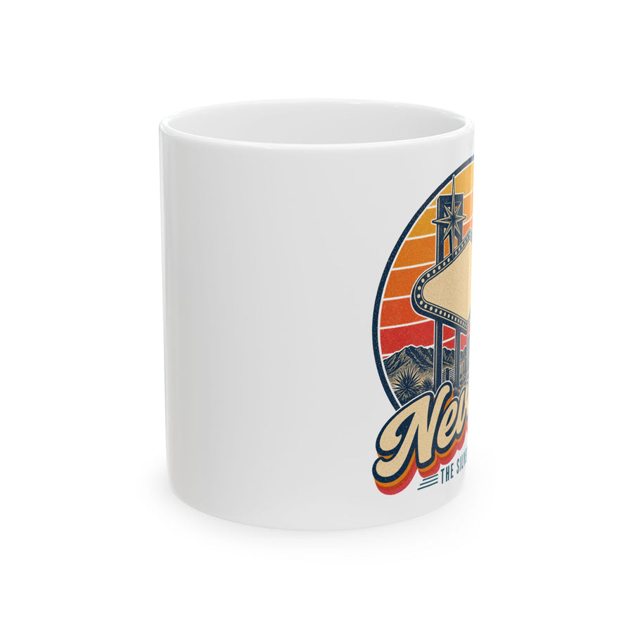 Nevada Vegas Style Neon Sign Mug