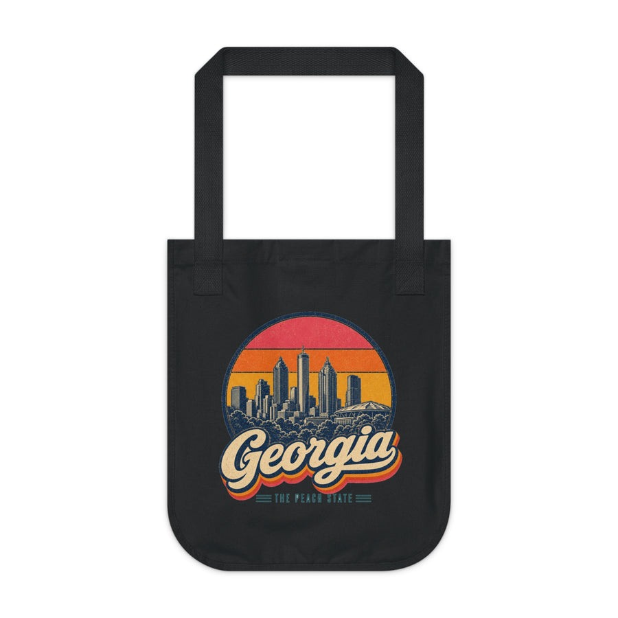 Georgia Atlanta Skyline Tote Bag