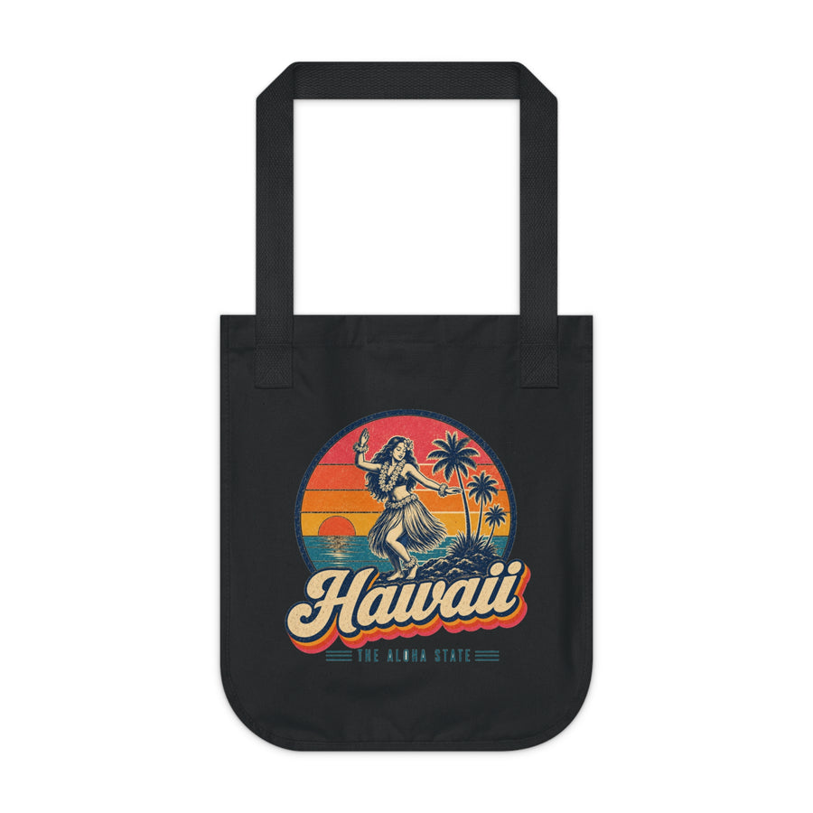 Hawaii Hula Dancer Tote Bag