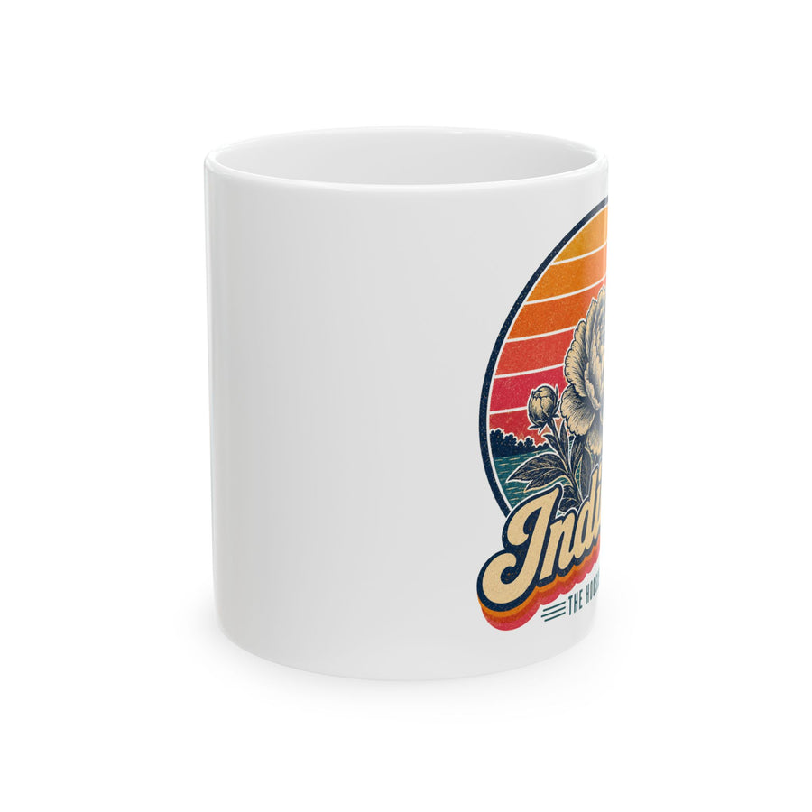Indiana Peony Mug