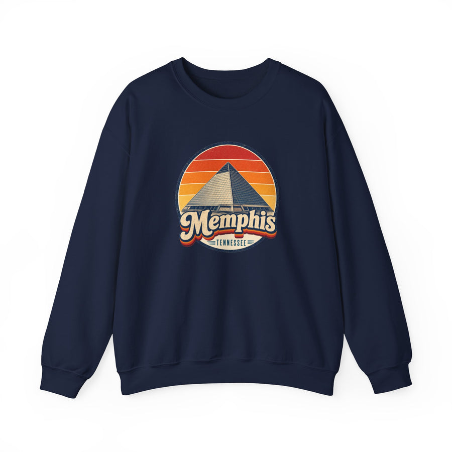 Memphis Retro Sunset Sweatshirt