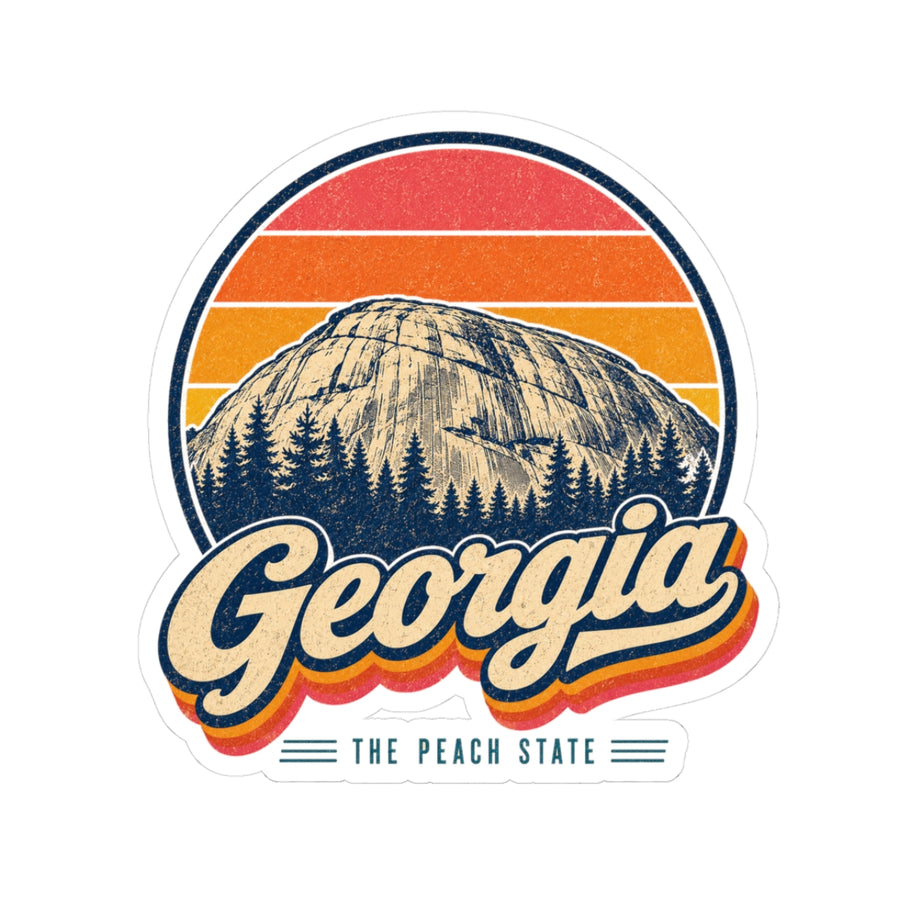 Georgia Stone Mountain Sticker