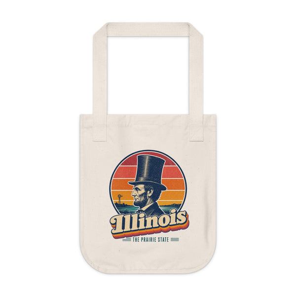 Illinois Lincoln Stovepipe Hat Tote Bag