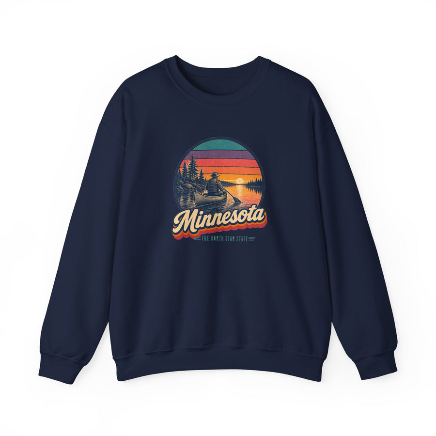 Minnesota Canoe On A North Lake Sweatshirt
