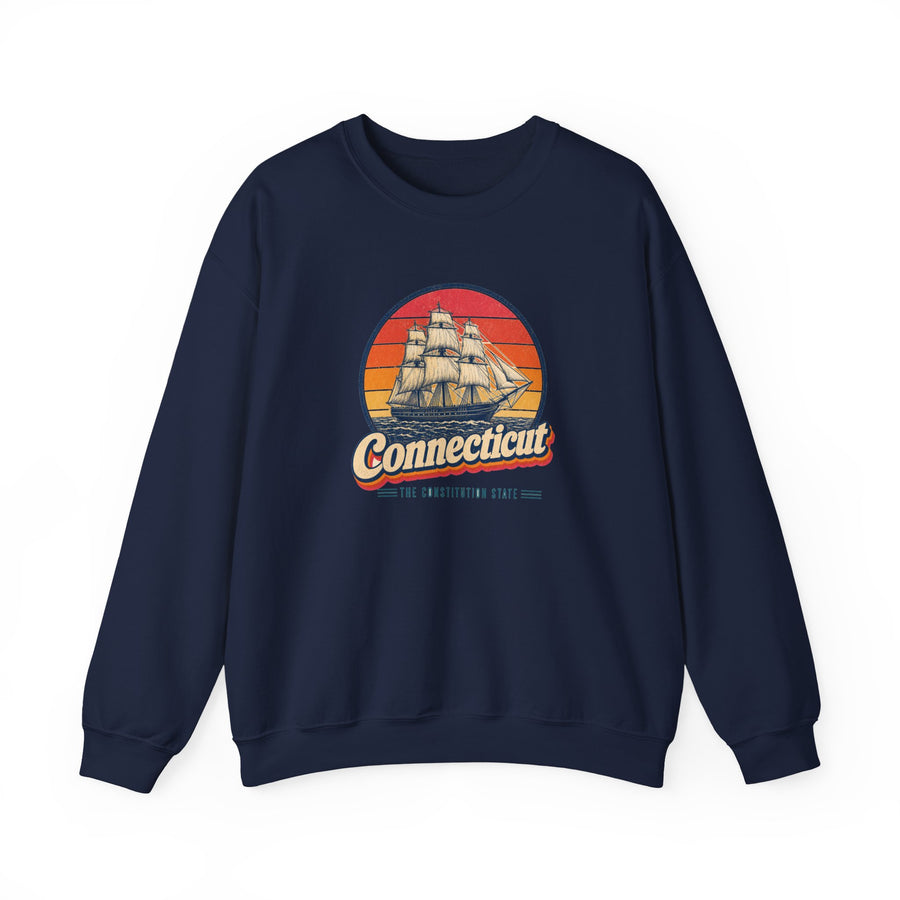 Connecticut Mystic Whaling Ship Sweatshirt