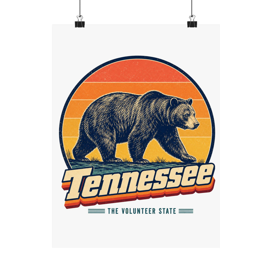 Tennessee Black Bear Poster