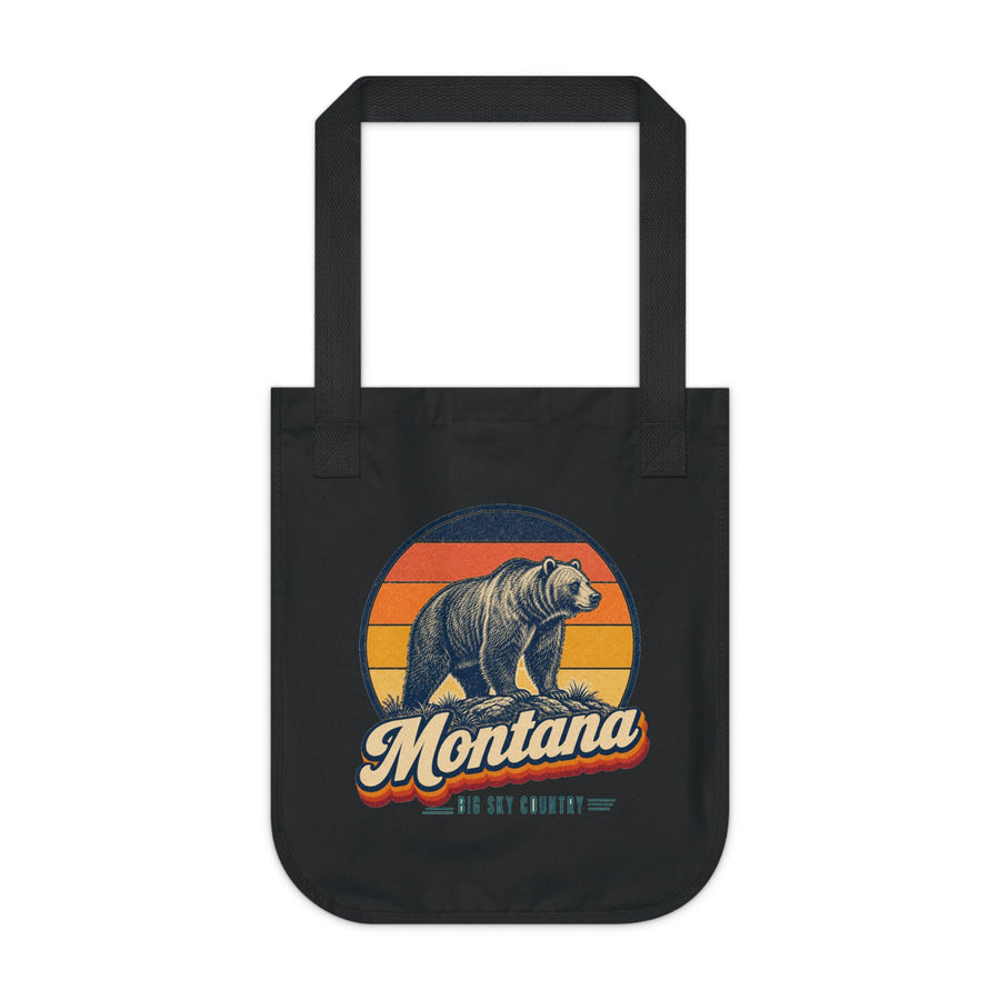 Montana Grizzly Bear Tote Bag