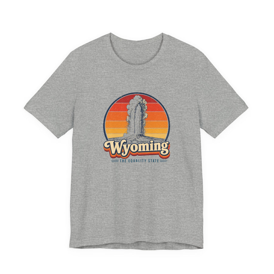 Wyoming Old Faithful Geyser Tee