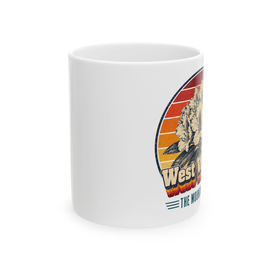 West Virginia Rhododendron Mug