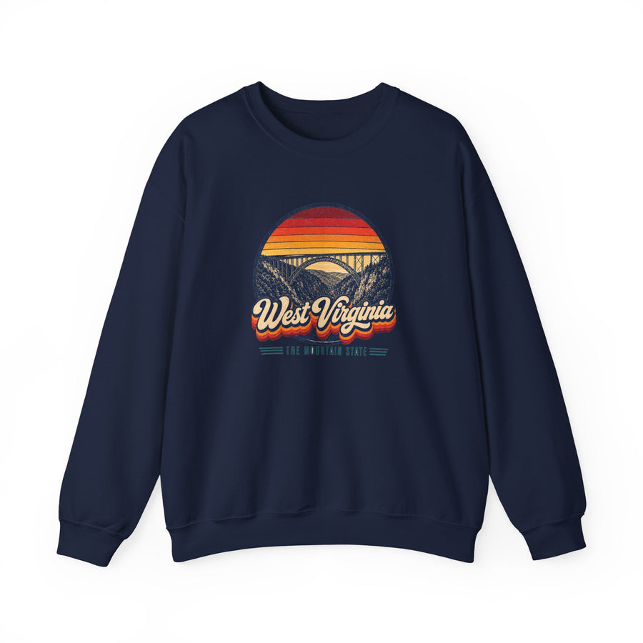 West Virginia New River Gorge Bridge Sweatshirt