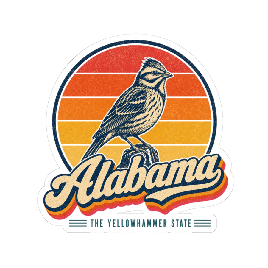 Alabama Yellowhammer Bird Sticker