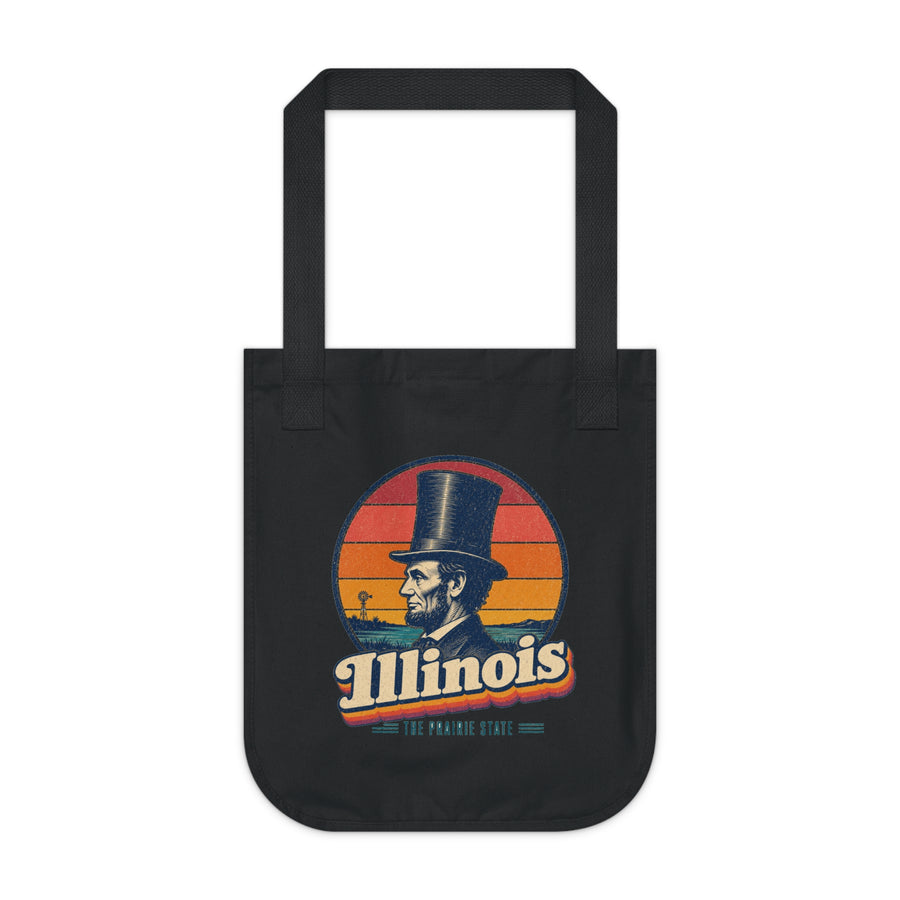 Illinois Lincoln Stovepipe Hat Tote Bag