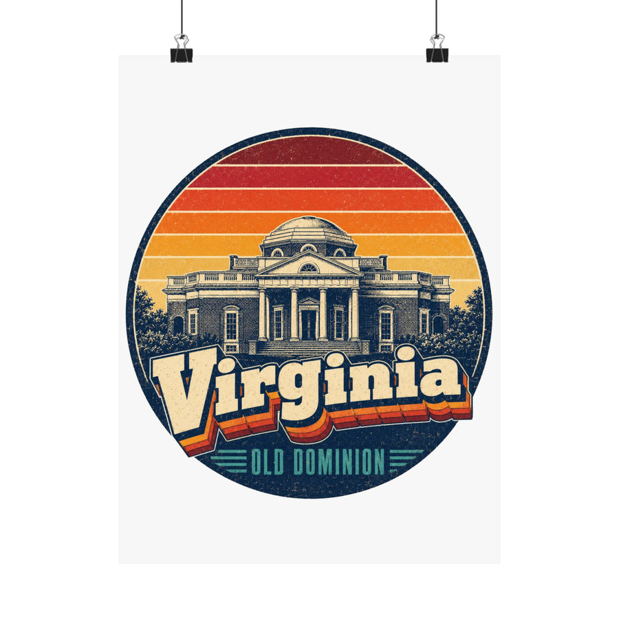 Virginia Monticello Poster