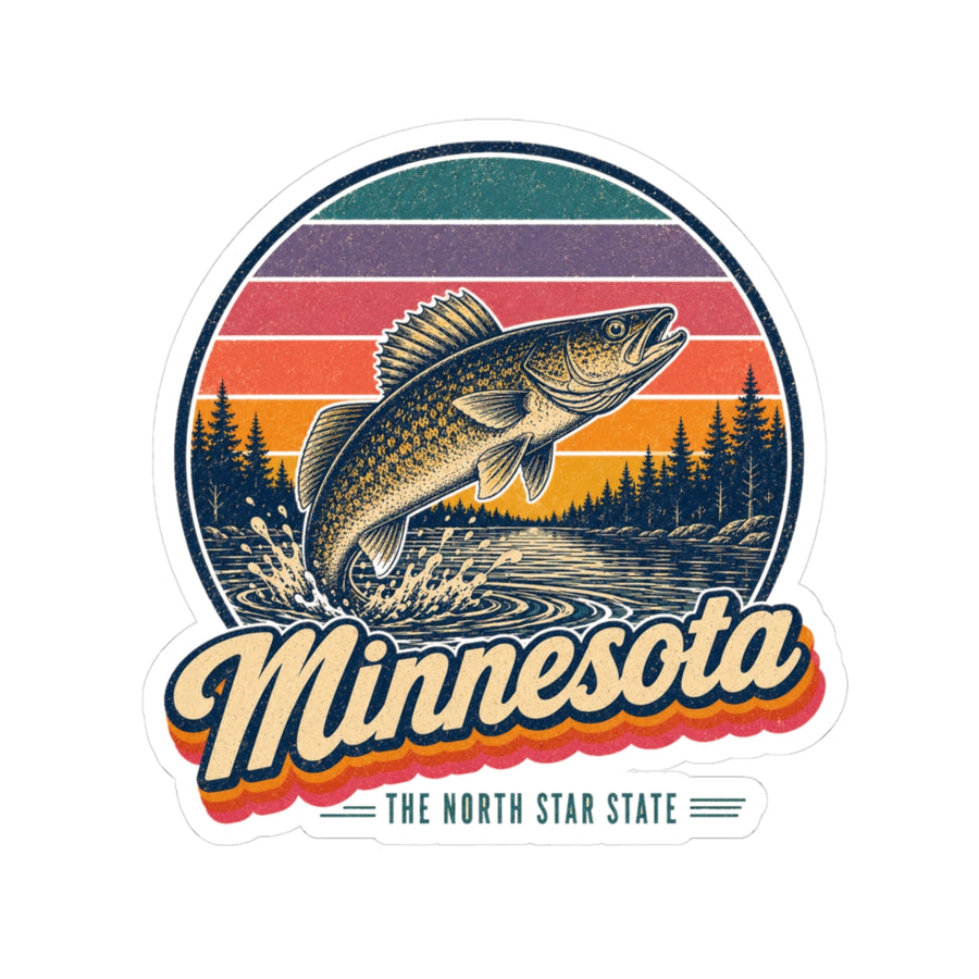 Minnesota Walleye Sticker