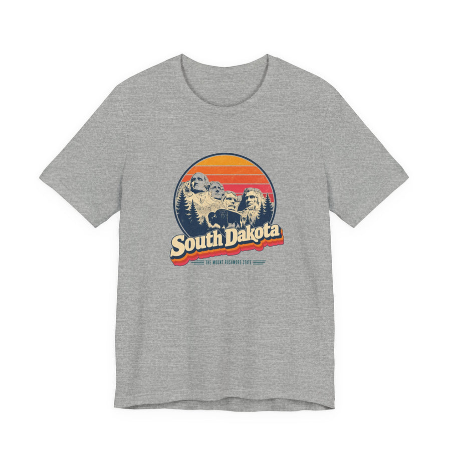 South Dakota Retro Sunset Tee
